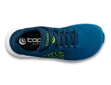 Topo Laufschuhe Phantom 4 (Dämpfung, breitere Zehenbox) blau/lime Herren